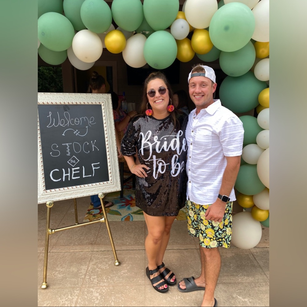 Bride to Be Sequin Mini Dress